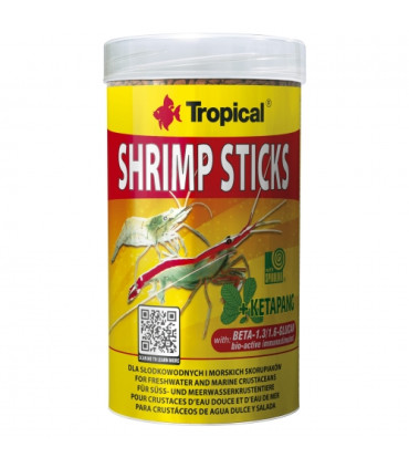 غدای میگو شریمپ استیک shrimp sticks  برند تروپیکال Tropical